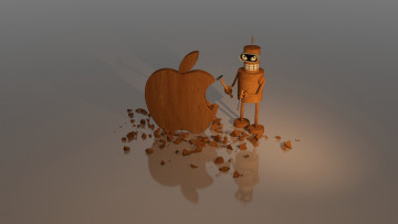 Картинка компьютеры apple mac дерево logo