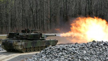 Картинка m1a1 abrams mbt техника военная танк сша армия