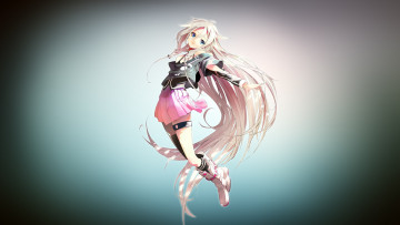 Картинка аниме vocaloid девушка волосы