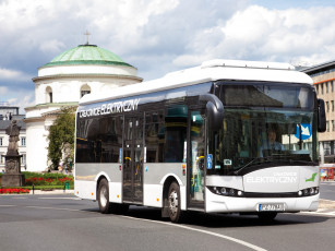 Картинка автомобили автобусы 8-9 urbino solaris 2013г electric le