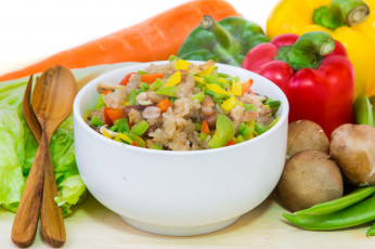 Картинка еда вторые+блюда овощи салат