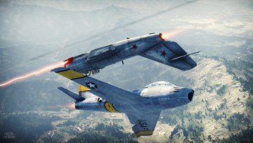 Картинка war+thunder +world+of+planes видео+игры полет самолеты