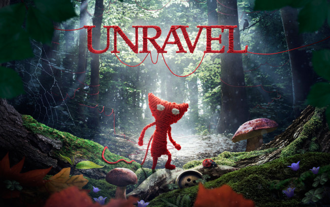 Обои картинки фото видео игры, - unravel, unravel