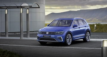 Картинка автомобили volkswagen tiguan gte concept 2015г