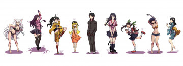 Картинка аниме bakemonogatari персонажи