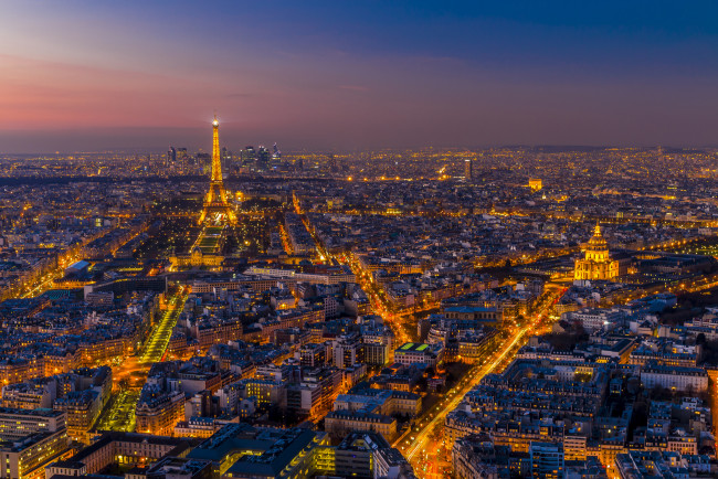 Обои картинки фото города, париж , франция, дома, город