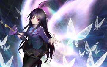 обоя аниме, accel world, kuro, yuki, hime, accel, world