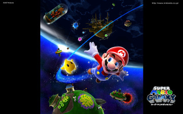 Картинка super mario galaxy видео игры