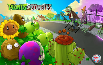 Картинка plants vs zombies видео игры