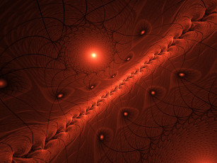 Картинка 3д графика fractal фракталы тёмный абстракция узор фон