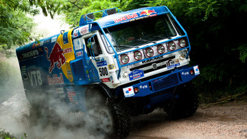 Картинка дакар 2012 спорт авторалли дакар париж ралли камаз грузовик