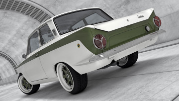 Картинка автомобили 3д lotus 1966