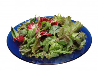 Картинка еда салаты +закуски тарелка салат листья руккола