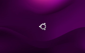 обоя компьютеры, ubuntu, linux, розовый, логотип
