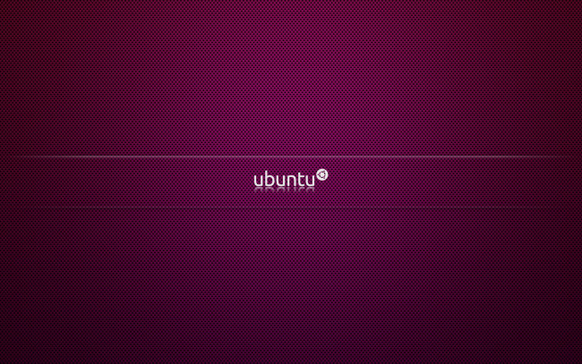 Обои картинки фото компьютеры, ubuntu, linux, логотип, розовый, сетка
