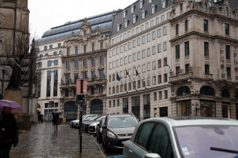Картинка города брюссель+ бельгия дождь улица