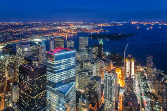 Картинка new+york города нью-йорк+ сша обзор небоскребы