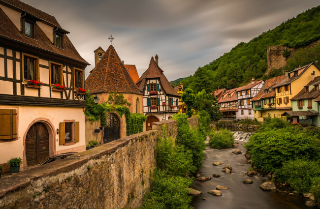 Обои картинки фото kaysersberg, города, - улицы,  площади,  набережные, простор