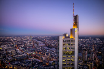 обоя frankfurt am main, города, франкфурт-на-майне , германия, небоскребы, панорама