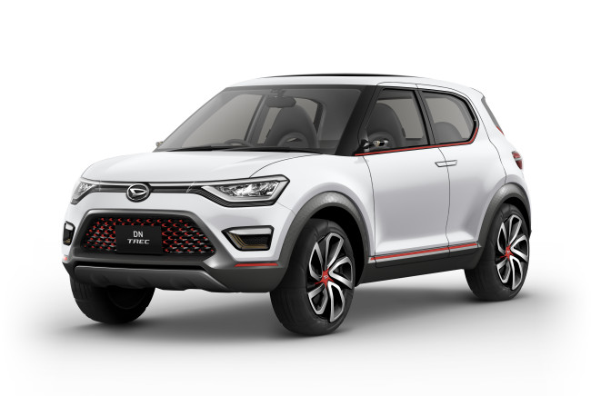 Обои картинки фото daihatsu dn trec concept 2017, автомобили, daihatsu, 2017, concept, trec, dn