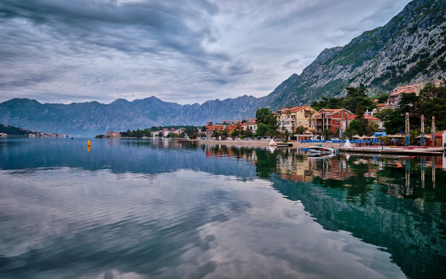 Обои картинки фото kotor, adriatic sea, montenegro, города, - пейзажи, adriatic, sea