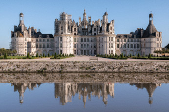 Картинка chateau+de+chambord france города замки+франции chateau de chambord