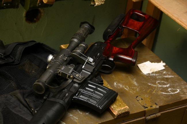Обои картинки фото оружие, снайперская винтовка, osob, store, свд, снайперская, винтовка, драгунова