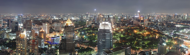 Обои картинки фото города, огни, ночного, ночной, город, здания, панорама