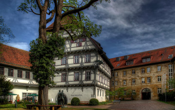 Картинка munchingen германия города здания дома улица