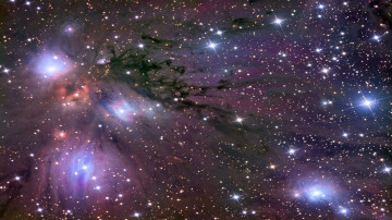 Картинка космос галактики туманности вакуум звезды