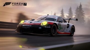 Картинка forza+motorsport+7 видео+игры симулятор гонка forza motorsport 7 games porsche 911 rsr