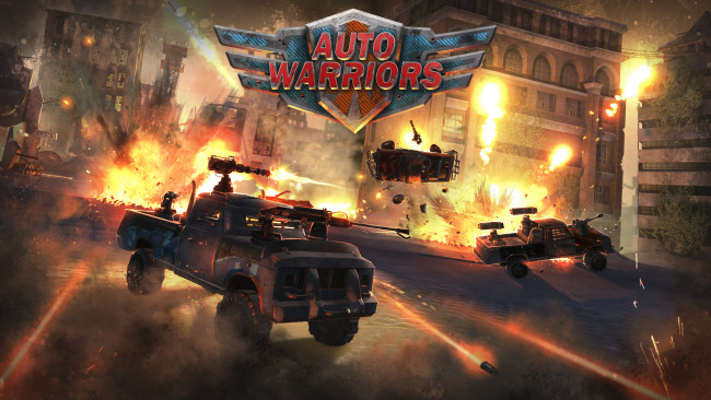 Обои картинки фото auto warriors, видео игры, auto, warriors, стратегия, аркада
