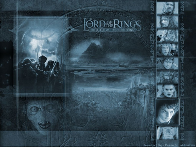 Обои картинки фото кино, фильмы, the, lord, of, rings, fellowship, ring
