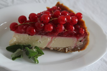 Картинка автор varvarra еда пироги тарелка мята ягоды смородина