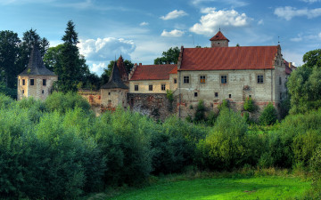 Картинка города дворцы замки крепости замок башня старина