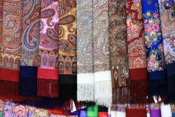 Картинка разное одежда обувь текстиль экипировка платки бахрома