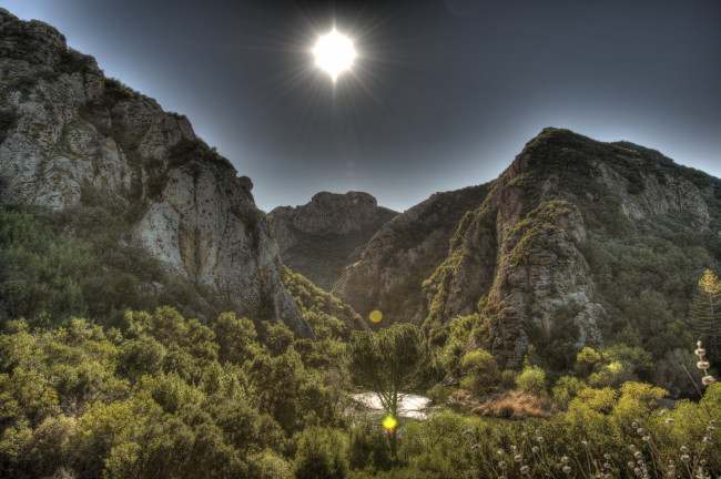 Обои картинки фото malibu, california, природа, горы, луна