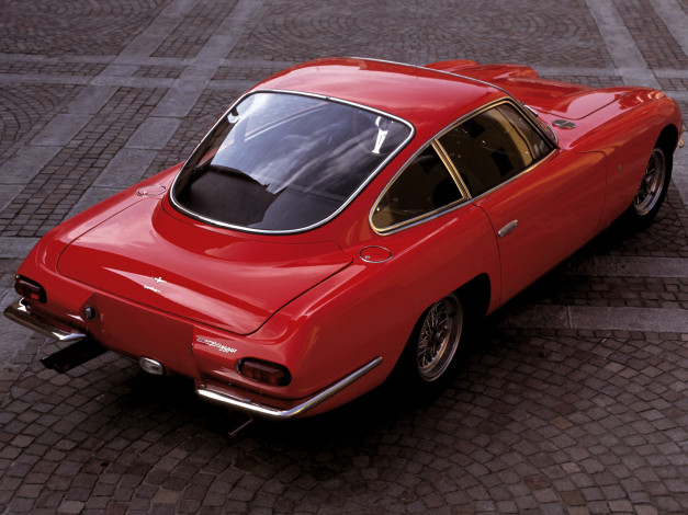 Обои картинки фото lamborghini 350 gt 1965, автомобили, alfa romeo, lamborghini, 350, gt, 1965