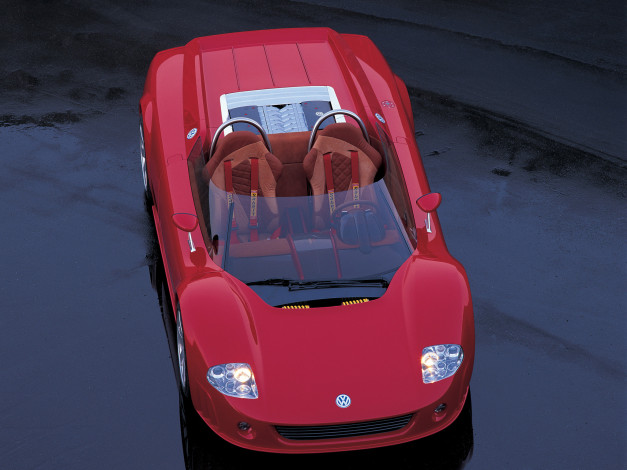Обои картинки фото volkswagen w12 roadster concept 1998, автомобили, volkswagen, concept, roadster, w12, 1998