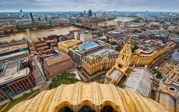 Картинка города лондон+ великобритания крыши здания архитектура лондон