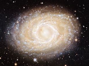 Картинка m95 космос галактики туманности