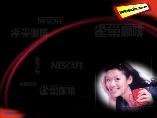 обоя бренды, nescafe