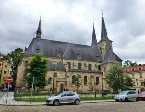 Картинка церковь святых петра павла города католические соборы костелы аббатства прага Чехия