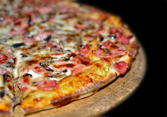 Обои картинки фото еда, пицца, выпечка
