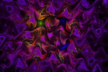Картинка 3д+графика abstract+ абстракции цвет свет волны звезды