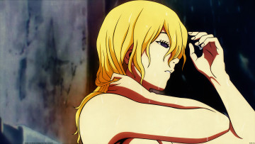 Картинка clean аниме btooom купание блондинка руки