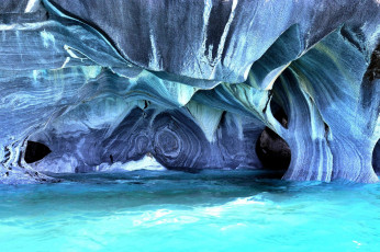 Картинка мраморные+пещеры природа другое вода пещеры камни мраморные грот мрамор