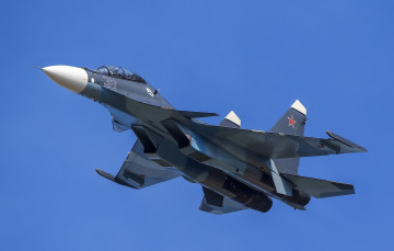 Картинка su-30sm авиация боевые+самолёты истребитель