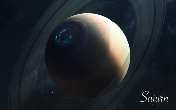 Картинка космос сатурн планета звезды saturn