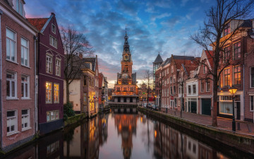Картинка alkmaar netherlands города -+улицы +площади +набережные